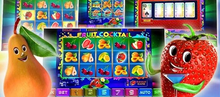 Игровой автомат Fruit Cocktail (Клубнички) от Igrosoft